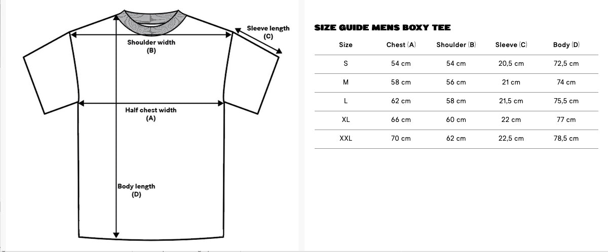 MZ Revolution Mens Boxy Tee